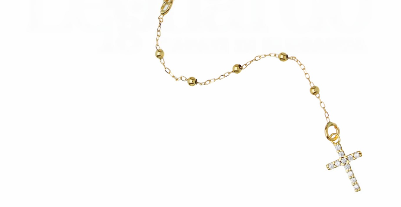 Glue fastening Rosary (bonded)